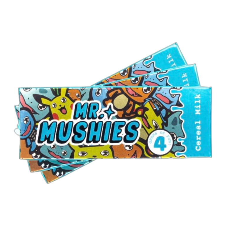 Mr Mushies Chocolate bar Cereal Milk Bar 4g