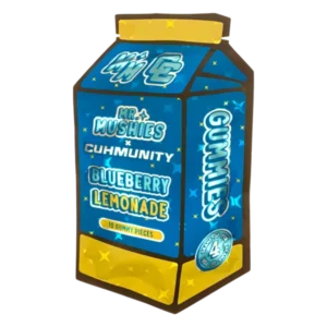 Mushies x Cuhmunity Blueberry Lemonade Gummies 4G