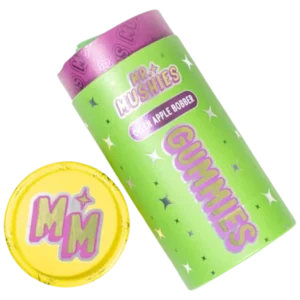 Mr Mushies Green Apple Bobber Gummies