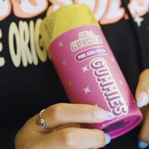 Mr. Mushies Pink Aqua Melon Gummies